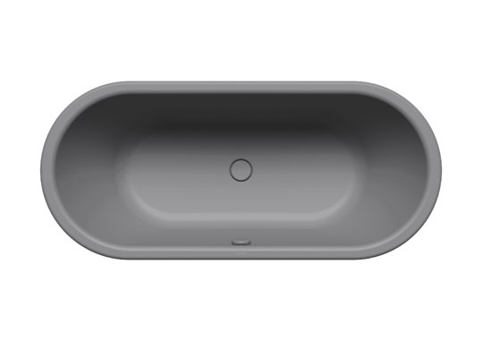 Ванна сталева Kaldewei CENTRO DUO OVAL з облицювальними ПАНЕЛЯМИ 127-7 170x75 oyster grey matt (282748050727) Kaldewei Овальні