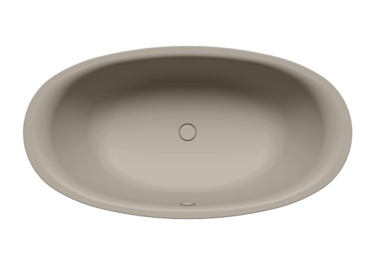 Ванна сталева Kaldewei ELLIPSO DUO OVAL 232 190x100 perl grey matt (286200010719) Kaldewei Овальні