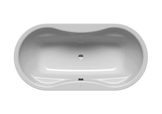 Ванна сталева Kaldewei MEGA DUO OVAL з облицювальними ПАНЕЛЯМИ 184-7 180x90 manhattan (223848050199) Kaldewei Овальні