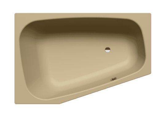 Ванна стальная Kaldewei PLAZA DUO ПРАВАЯ 190 180x120 prairie beige matt (237000010442) Kaldewei Угловые асимметричные