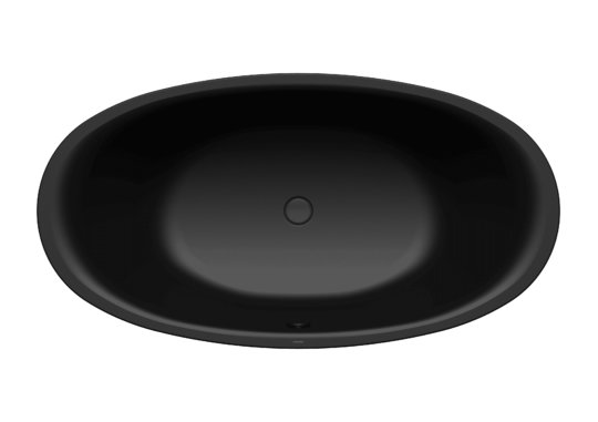 Ванна сталева Kaldewei ELLIPSO DUO OVAL 232 190x100 lava black matt (286200010717) Kaldewei Овальні