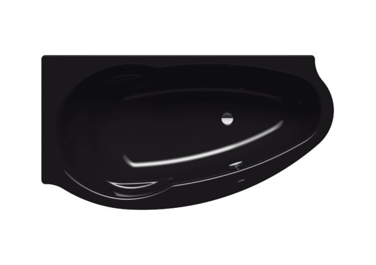 Ванна сталева Kaldewei STUDIO права 826-2 170x90 schwarz (222248040701) Kaldewei Кутові асиметричні