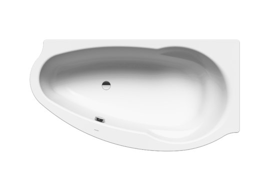 Ванна сталева Kaldewei STUDIO ліва 828-2 170x90 alpine white (222848040001) Kaldewei Кутові асиметричні