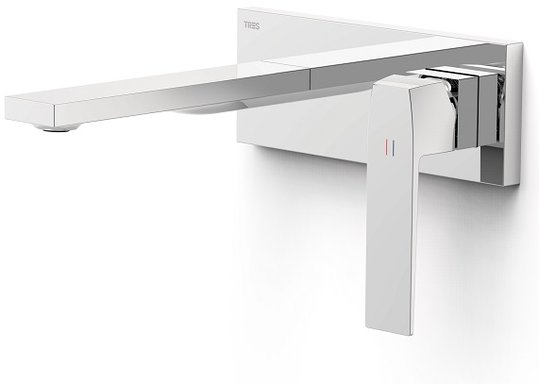 Настінний змішувач для раковини Tres Slim Exclusive SLIM-TRES, хром (20230011) Для раковини Хром