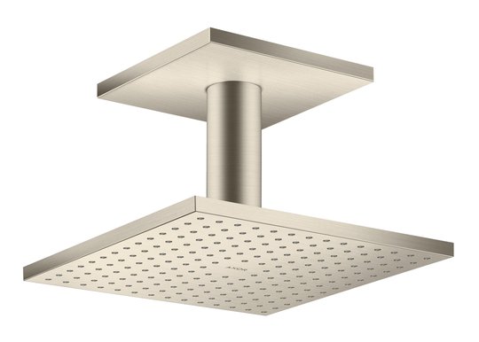 Верхний душ Axor MyEdition 250х250 мм 2-х функциональный, Brushed Nickel (35312820) Верхние души Никель