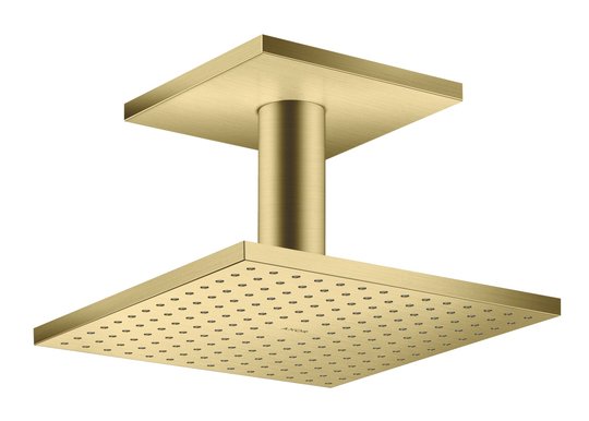 Верхний душ Axor MyEdition 250х250 мм 2-х функциональный, Brushed Brass (35312950) Верхние души Латунь