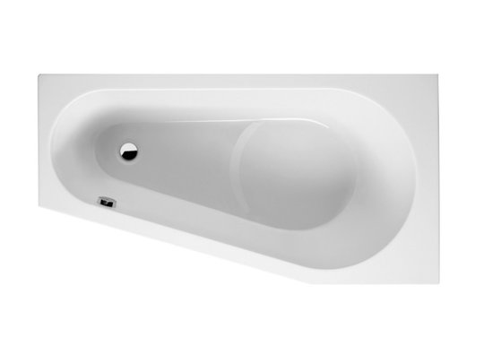 Ванна акриловая Riho Delta Left Plug & Play 150x80 (B067007005) Riho Угловые асимметричные