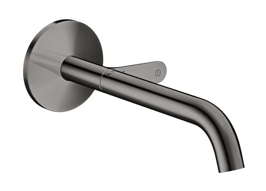 Змішувач для раковини Axor One Select 220 мм, Polished Black Chrome (48112330) Для раковини Хром-чорний