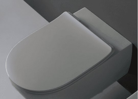 Кришка для унітазу Flaminia Slim APP soft-closing, lava grey (QKCW05) 