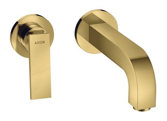 Змішувач для раковини Axor Citterio, Polished Gold Optic (39121990) Для раковини Золото
