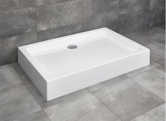 Душевой поддон Radaway Laros D Compact 100x90 (SLD91017-01) Мелкие Белый