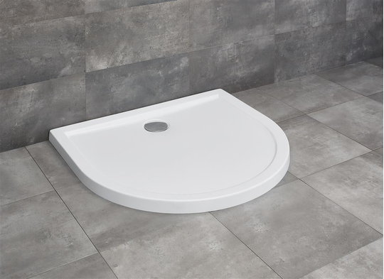 Душевой поддон Radaway Delos P 100x90 (4Z19035-03N) Дрібні Білий