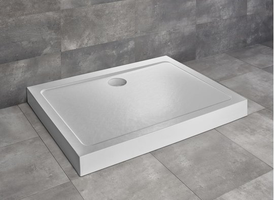 Душевой поддон Radaway Doros D Compact Stone White 100x90 (SDRD1090-05-04S) Мелкие Белый