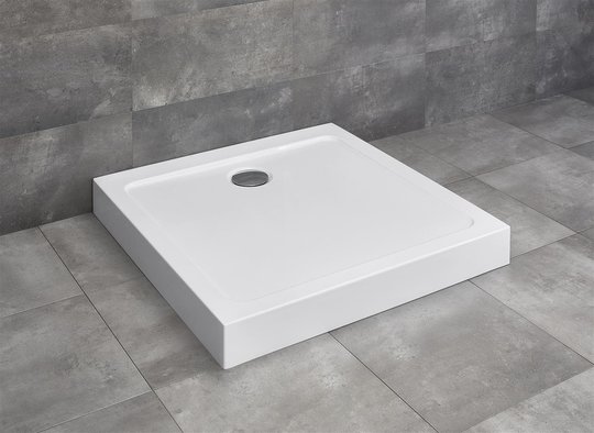 Душевой поддон Radaway Doros C Compact 80x80 (SDRC8080-05) Дрібні Білий