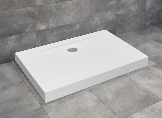 Душевой поддон Radaway Doros D Compact 100x80 (SDRD1080-05) Дрібні Білий