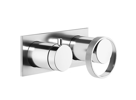 Смеситель скрытого монтажа Gessi Anello (63379-031) Для ванны, Для душа Хром