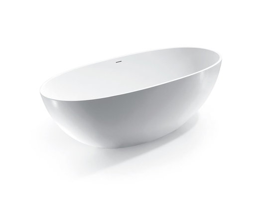 Ванна из искусственного камня DEVIT Acqua 180x93 White (18090155W) Devit Овальные