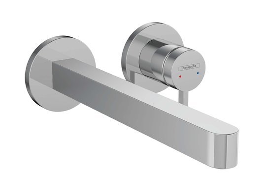 Настенный смеситель для раковины Hansgrohe Finoris, хром (76050000) Для раковины Хром