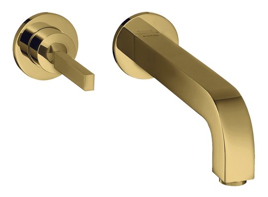 Змішувач для раковини Axor Citterio, Polished Gold Optic (39113990) Для раковини Золото