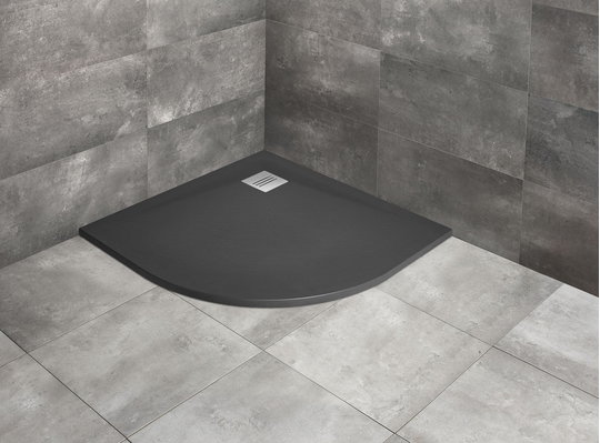 Душевой поддон Radaway Kyntos A 100x100 anthracite (HKA100100-64) Дрібні Чорний