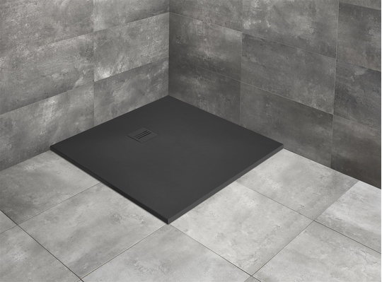 Душевой поддон Radaway Kyntos C 90x90 anthracite (HKC9090-64) Дрібні Чорний