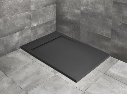 Душевой поддон Radaway Teos F anthracite 180x100 (HTF180100-64) Мелкие Черный