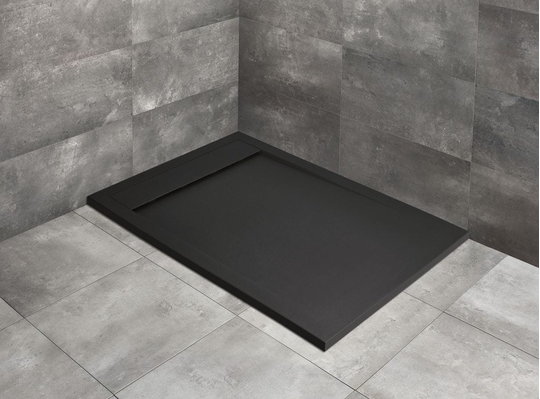 Душевой поддон Radaway Teos F Black 120x80 (HTF12080-54) Дрібні Чорний