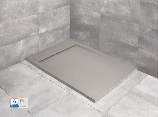 Душевой поддон Radaway Teos F Cemento 150x80 (HTF15080-74) Дрібні Сірий