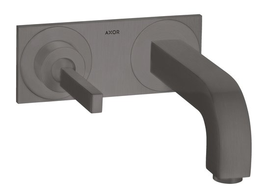 Смеситель для раковины Axor Citterio, Brushed Black Chrome (39112340) Для раковины Черный