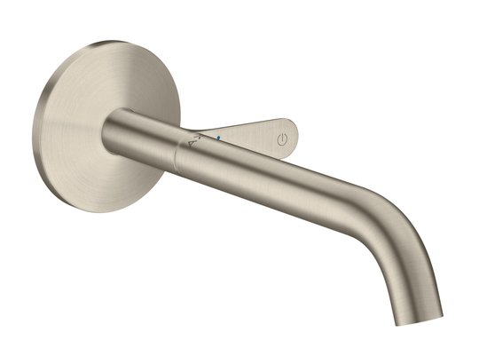 Смеситель для раковины Axor One Select 220 мм, Brushed Nickel (48112820) Для раковины Никель