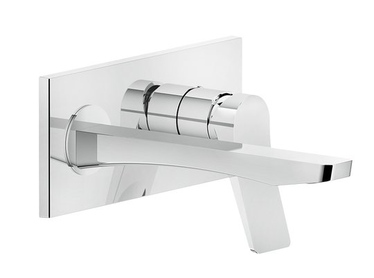 Настенный смеситель для раковины 215 мм Gessi Rilievo (59089-031) Для раковины Хром