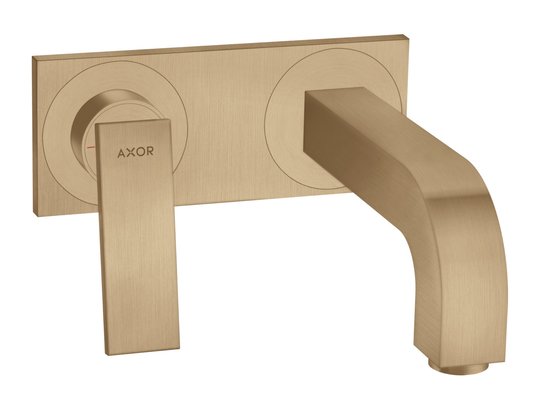 Смеситель для раковины Axor Citterio, Brushed Bronze (39119140) Для раковины Бронза