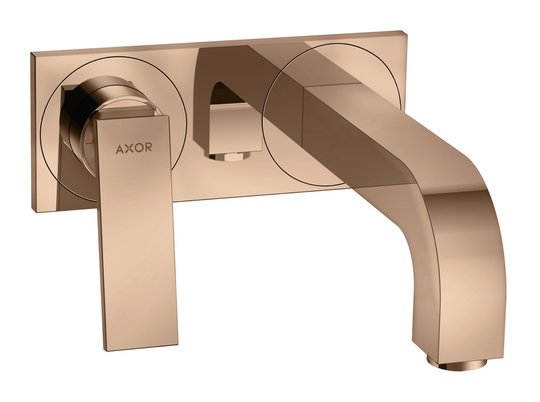 Смеситель для раковины Axor Citterio, Polished Red Gold (39119300) Для раковины Красное золото