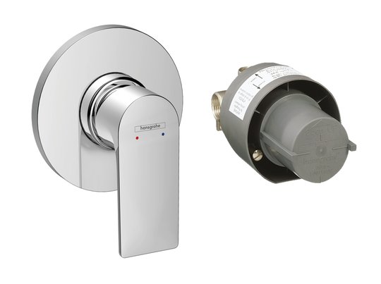 Змішувач прихованого монтажу для душу Hansgrohe Rebris е, хром (72658000) Для душа Хром