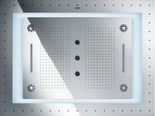 Потолочный душ Grohe Rainshower F-Series 40" AquaSymphony (26373000) Верхние души Хром