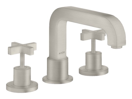 Смеситель для ванны Axor Citterio, Stainless Steel Optic (39436800) Для ванны Нерж. сталь