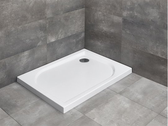Душевой поддон Radaway Delos D 80x75 (4D87545-03) Дрібні Білий