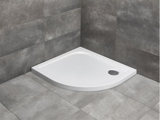 Душевой поддон Radaway Delos E 90x80 L (SDE9080-01L) Мелкие Белый