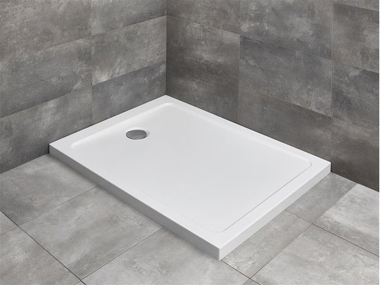 Душевой поддон Radaway Doros Plus F 100x80 (SDRFP1080-01) Дрібні Білий
