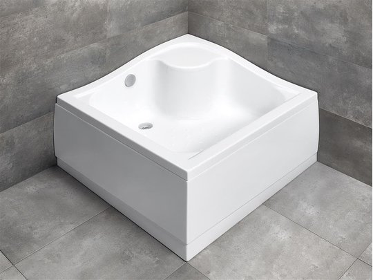 Душевой поддон Radaway Korfu C 80x80 (4C88400-03) Глубокие Белый