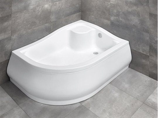 Душевой поддон Radaway Korfu E 100x80 R (4E81400-03R) Глибокі Білий