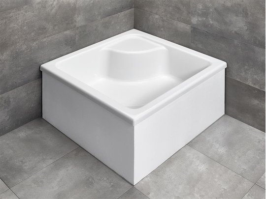 Душевой поддон Radaway Naxos C 80x80 (SNC8841-28) Глубокие Белый