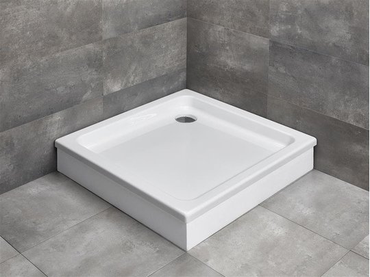 Душевой поддон Radaway Siros C 80x80 (SBC8817-1) Мелкие Белый