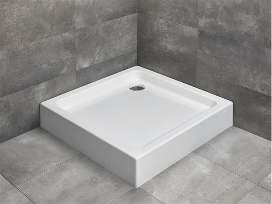 Душевой поддон Radaway Siros C Compact 90x90 (SBC9917-2) Мелкие Белый