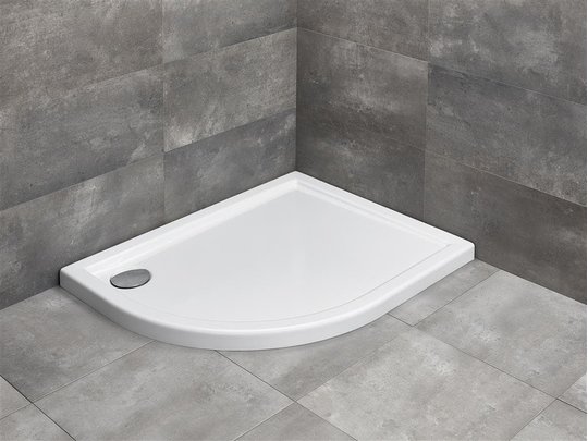 Душовий піддон Radaway Tasos Plus E 100x80 R (STE1086-30R) Дрібні Білий