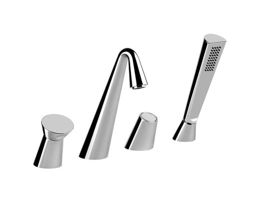 Смеситель для ванны Gessi Cono (45037-031) Для ванны Хром