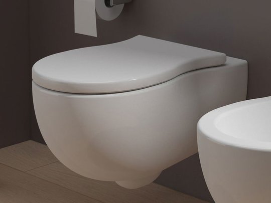 Подвесной унитаз Flaminia Pinch goclean, white (PH118G) Подвесные 