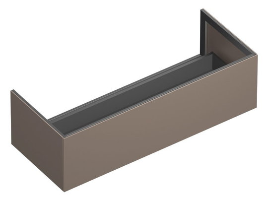 Тумба підвісна 121х48 Catalano Horizon, marrone satinato (5M12550MS) Catalano Тумби