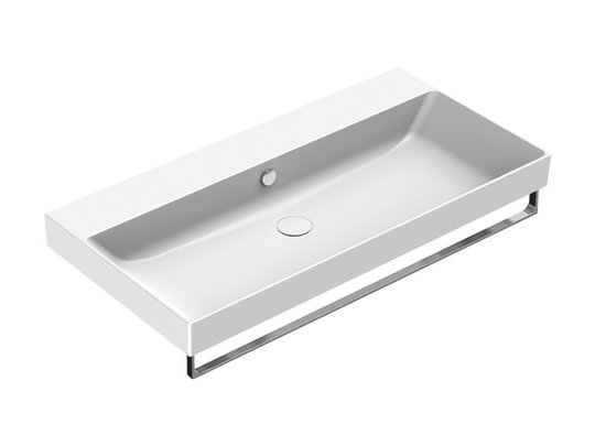 Керамическая раковина 100 см Catalano NEW ZERO, bianco satinato (110ZPBM) На столешницу, На тумбу, Подвесные Прямоугольные