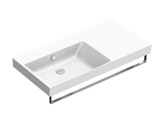Керамическая раковина 100 см Catalano NEW ZERO, bianco lucido (110SZEUP00) На столешницу, На тумбу, Подвесные, Полувстраиваемые Прямоугольные